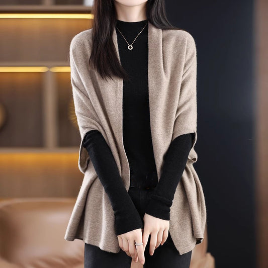 Cardigan Tricot Ouvert Confort Femme Chic und Stil