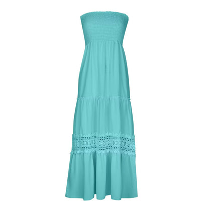 Women's Sleeveless Bohemian Maxi Dress Chic and Style