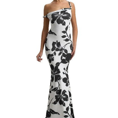 Chic and Stylish Off-Shoulder Bodycon Maxi Dress for Women