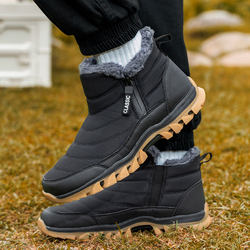 Bottes d'hiver isolées pour femmes avec matériau supérieur déperlant et semelle antidérapante Chic und Stil