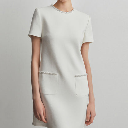 Robe mini structurée chic pour femme Chic und Stil