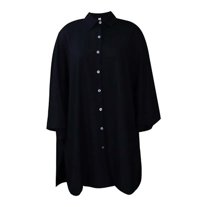 Chemise blouse oversize confortable pour femmes avec des manches en forme de ballon Chic und Stil