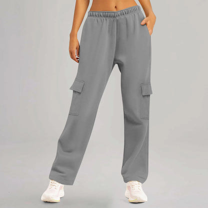 Chic and Style women's cargo style cargo pants with practical side pockets