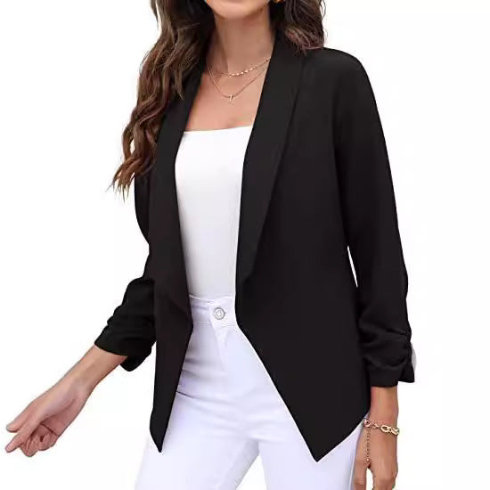 Blazer ouvert décontracté pour femmes Chic und Stil