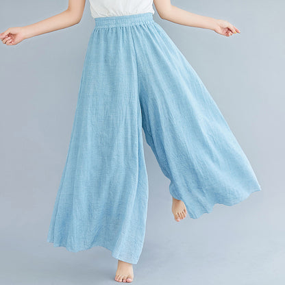 Women Wide Light Chic Pants