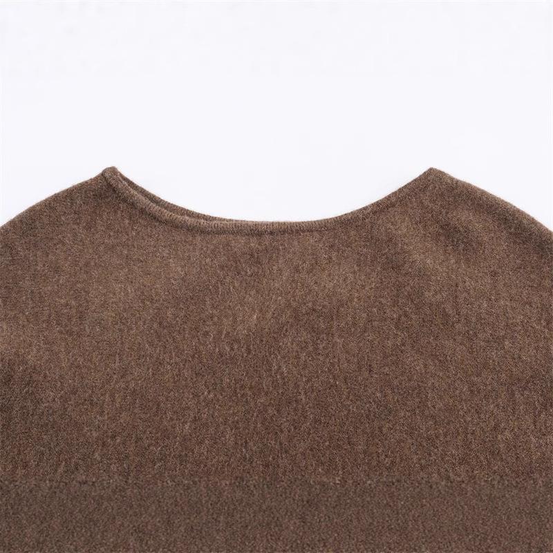 Dames élégant PONCHO en matière de haute qualité avec coupe asymétrique Chic und Stil