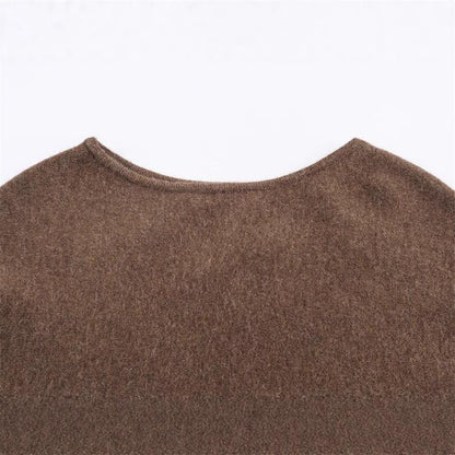 Dames élégant PONCHO en matière de haute qualité avec coupe asymétrique Chic und Stil