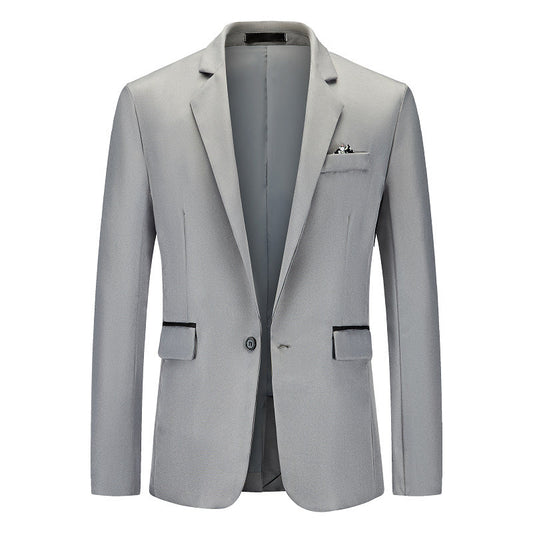 Men's Elegant Suit Blazer with Fine Texture and Modern Cut Chic und Stil