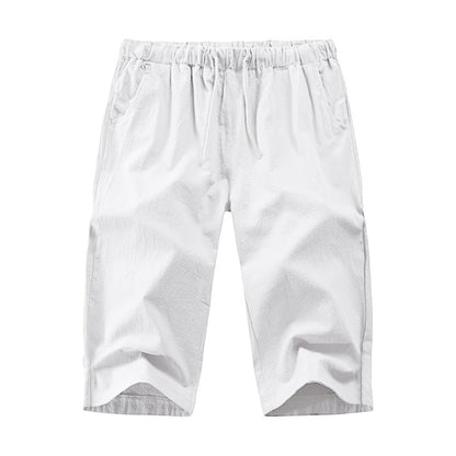 Pantalons de loisirs légers pour hommes avec taille élastique et poches latérales pratiques Chic und Stil