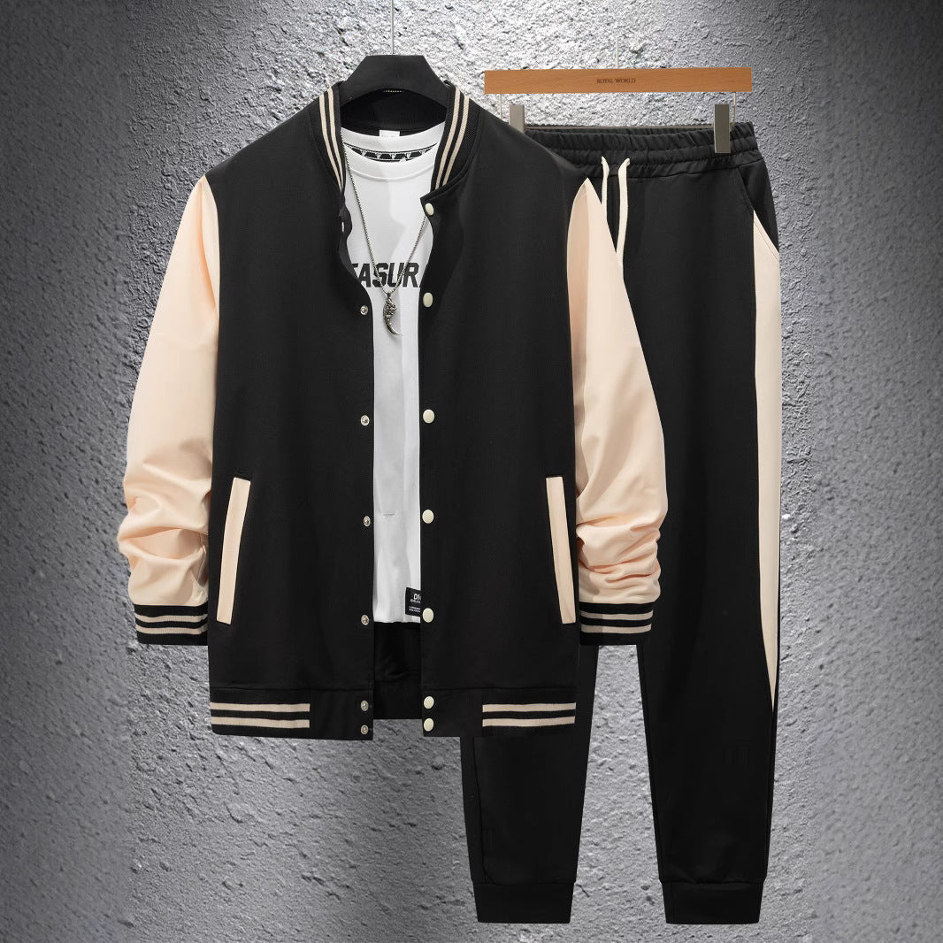 Casual sporty outfit for men with aviator jacket and jogger pants Chic and Style