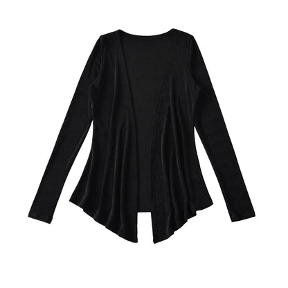 Dames élégant, cardigan asymétrique Chic und Stil