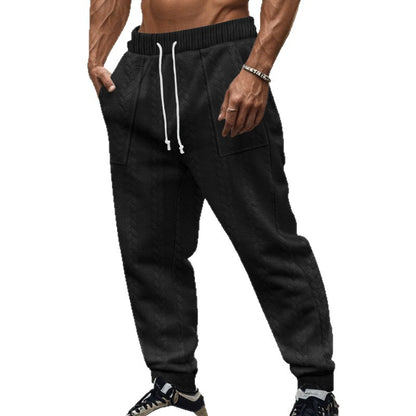 Comfortable training pants for men with side pockets and drawstring Chic and Style