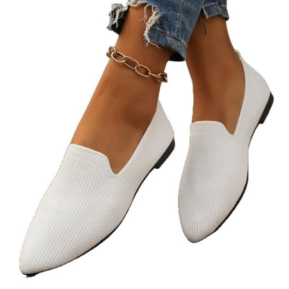 Dames Chaussures à enfiler en tricot respirantes Chic und Stil