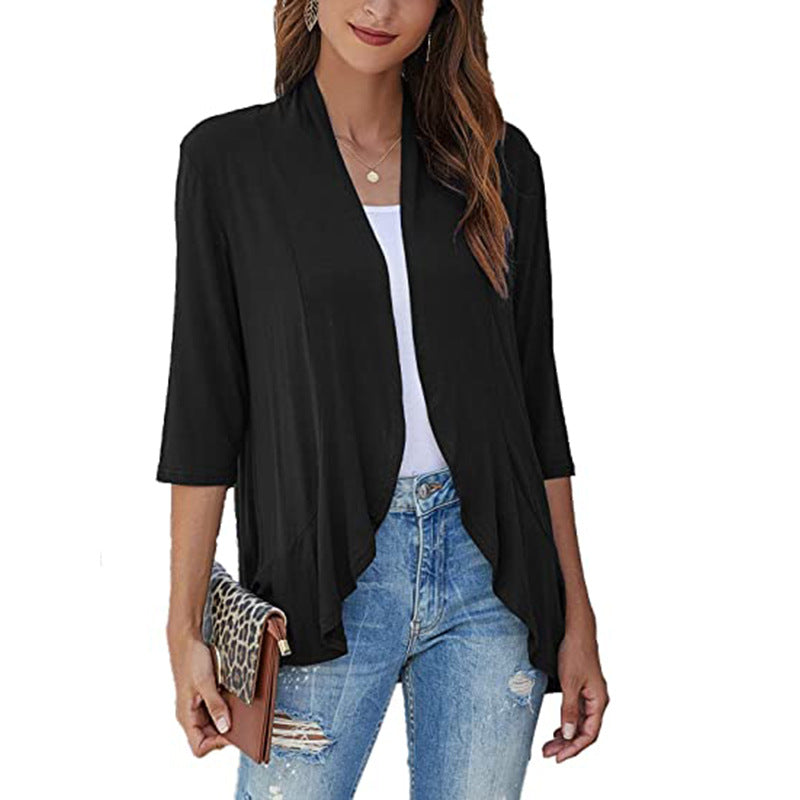 Cardigan pour femmes avec un design avant ouvert et des poches pratiques Chic und Stil