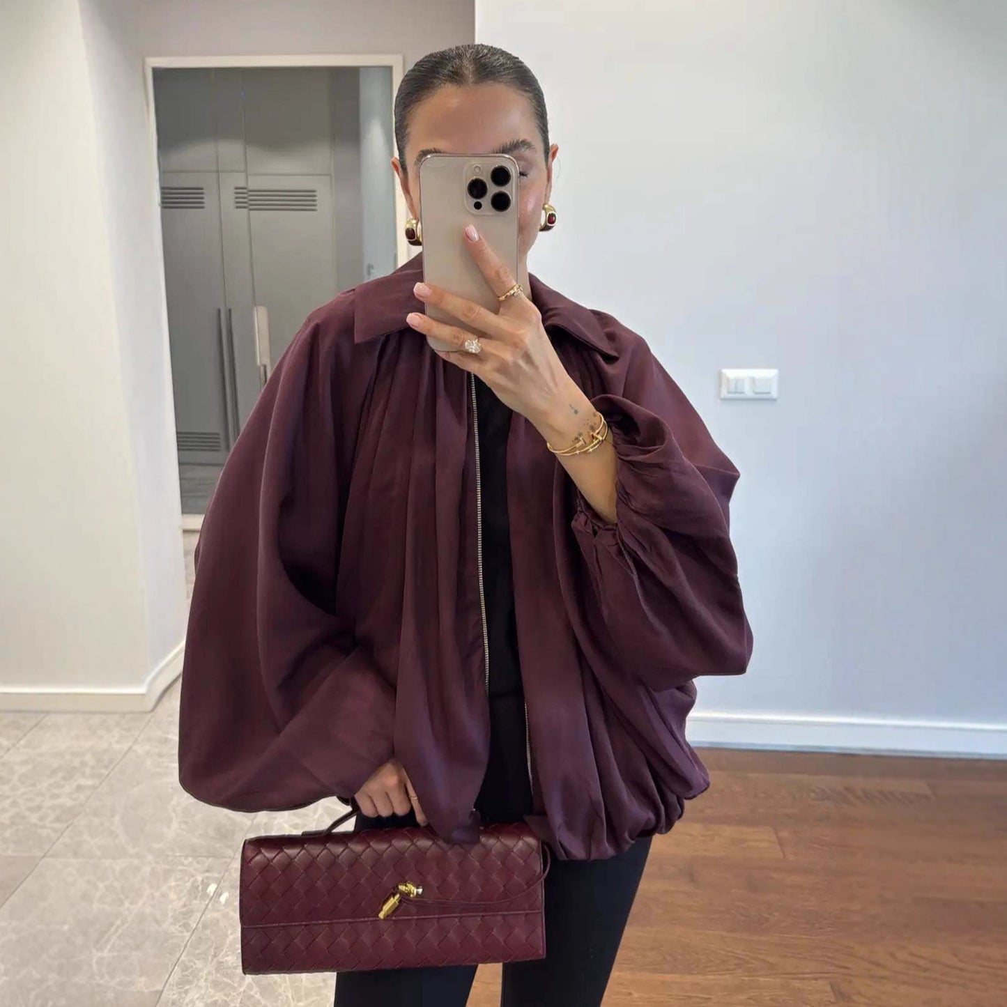 Dames blouson à manches volantes Chic und Stil