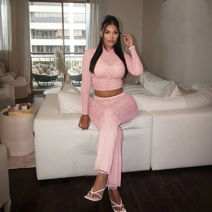 Dames Ensemble de salon élégant et moderne avec une structure raffinée Chic und Stil