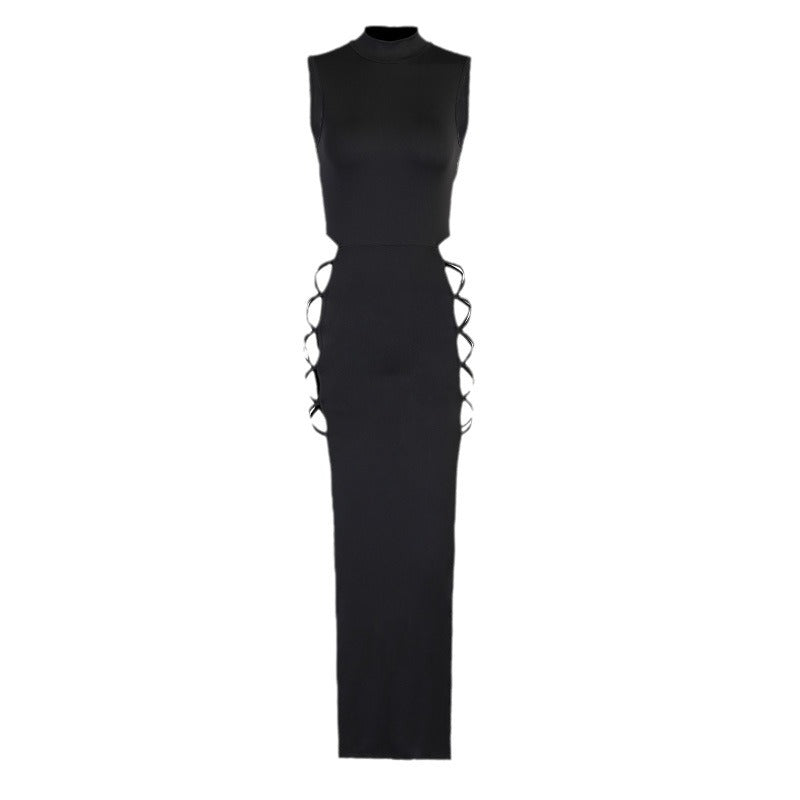 Robe découpée fente Chic und Stil