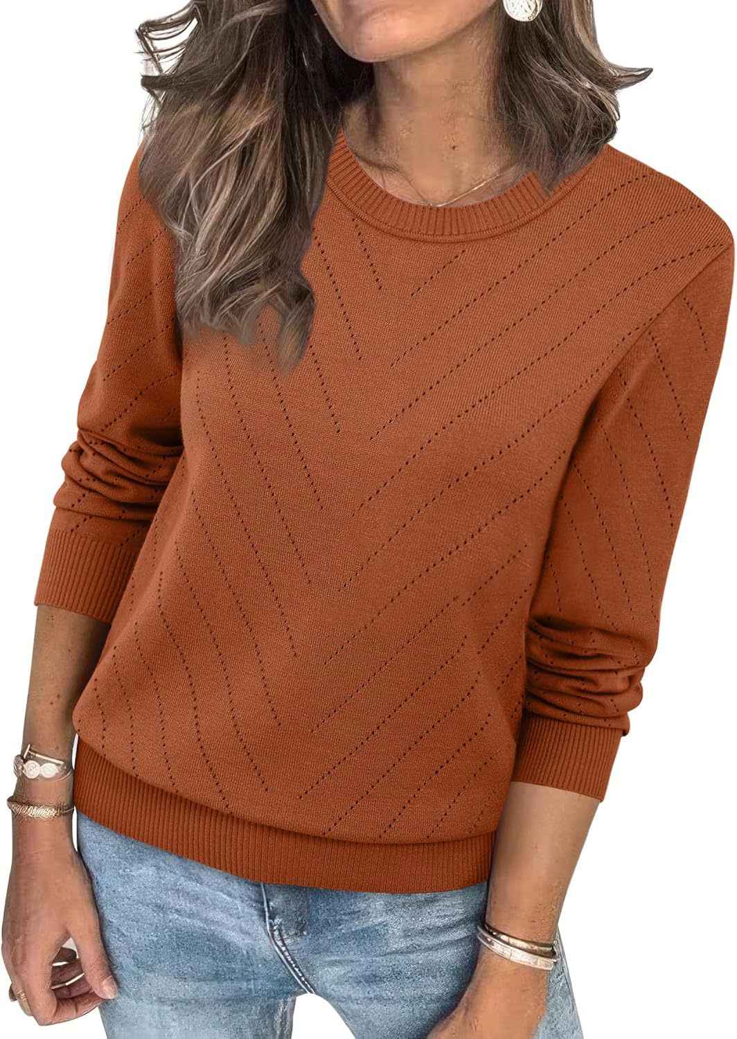 Pullover rayé élégant pour dames Chic und Stil