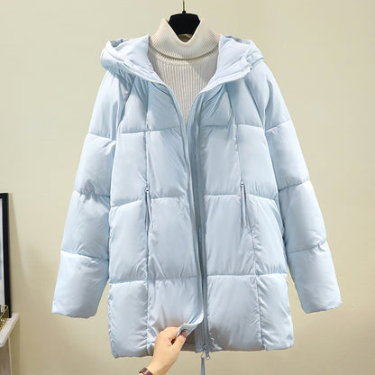 Dames confortable et stylée doudoune avec capuche et poches zippées pratiques Chic und Stil