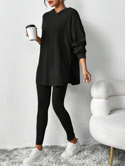 Ensemble décontracté pour dames avec pull oversize et leggings Chic und Stil