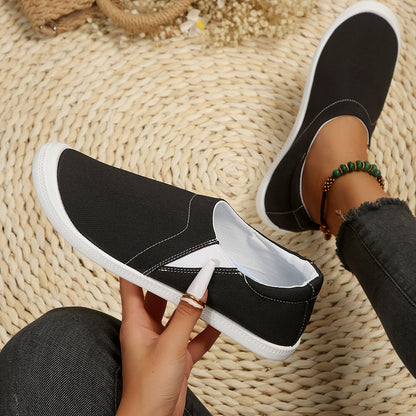 Baskets Slip-On Élastiques Chic und Stil pour Femmes