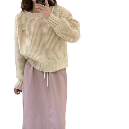 Pull en tricot large pour femme avec coupe décontractée Chic und Stil