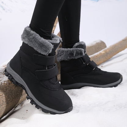 Bottes d'hiver pour femmes avec semelle antidérapante et doublure intérieure chaude Chic und Stil