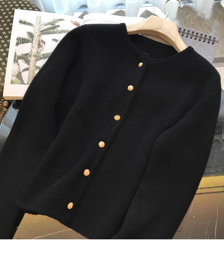 Dames Cardigan luxueux avec détails de boutons Chic und Stil