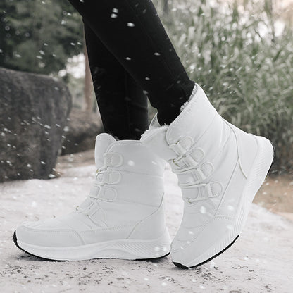Bottes d'hiver pour femmes doublées avec semelle antidérapante et revêtement de surface à séchage rapide Chic und Stil