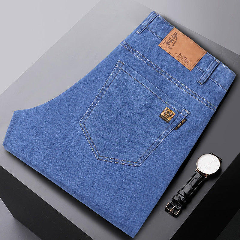 High-quality denim pants for men with functional pockets Chic and Style
