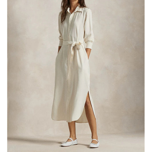 Robe Chemise Utility Élégante pour Femme Chic und Stil