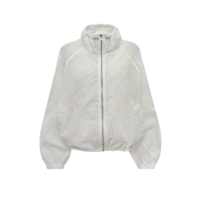 Veste coupe-vent légère pour femmes avec des manches volumineuses Chic & Stil