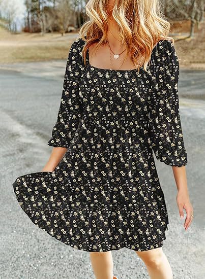 Robe à fleurs Chic und Stil pour femmes