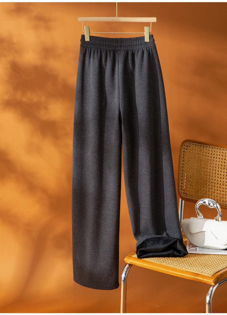 Pantalons de détente larges pour femmes à la mode et confortables Chic & Stil