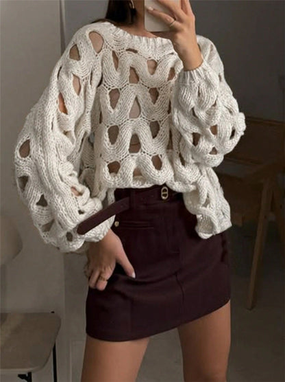 Dames pull en tricot léger Chic und Stil