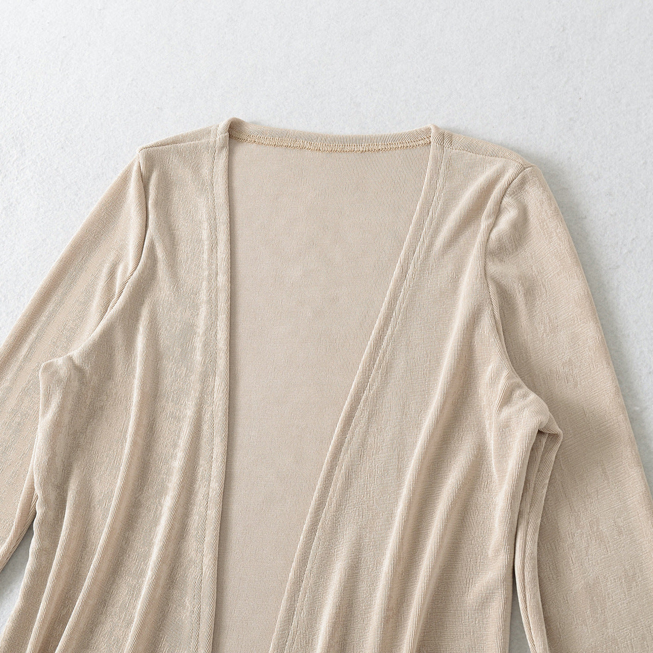 Dames élégant, cardigan asymétrique Chic und Stil