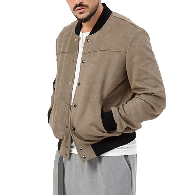 Veste bomber tendance pour hommes avec des détails élégants et des poches pratiques Chic und Stil