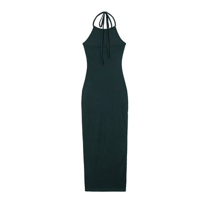 Robe maxi élégante pour femmes avec fente latérale Chic und Stil