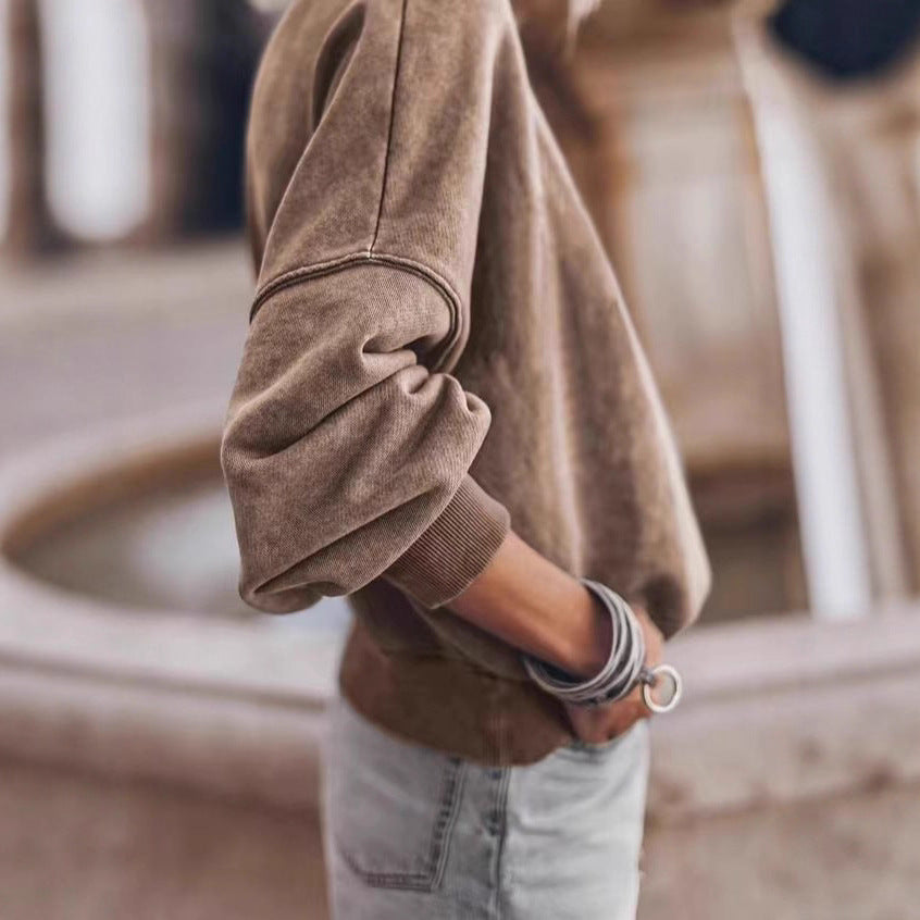 Dames décontracté Sweatshirt oversized Chic und Stil