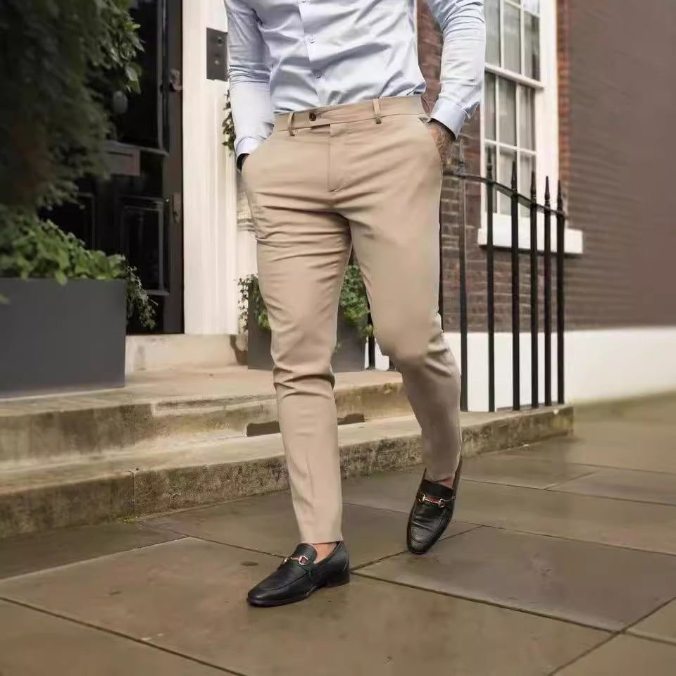 Men's Elegant and Chic Slim Fit Chino Pants Chic and Style