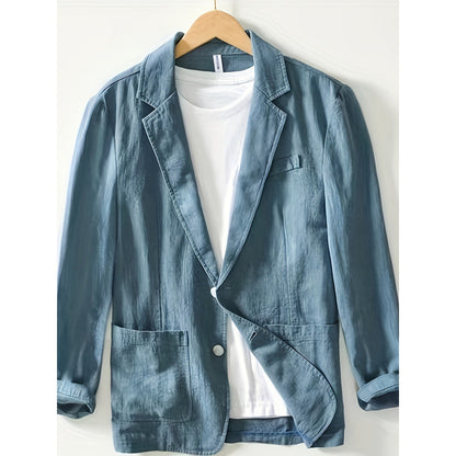 Dames Blazer en lin léger et élégant Chic und Stil