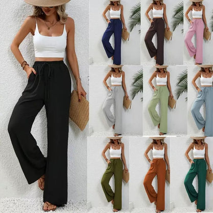 Ladies Wide Summer Pants Chic and Style