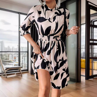 Robe A-ligne taille smock pour femmes Chic und Stil