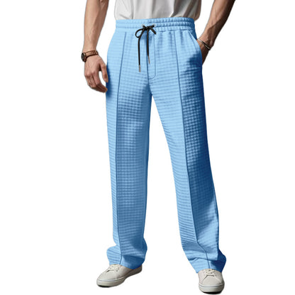 Casual sports pants for men with elastic waist and structured design Chic and Style