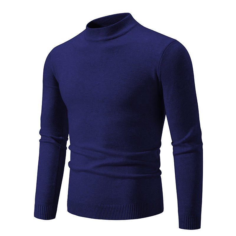 Pull élégant pour hommes avec col montant Chic und Stil