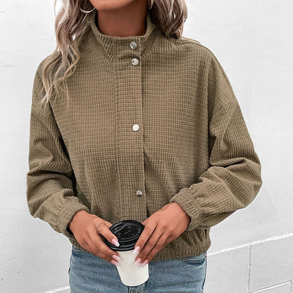 Dames doudoune avec col haut Chic und Stil