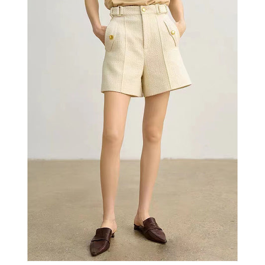 Ensemble de T-shirt brodé décontracté pour femme et de shorts taille haute Chic und Stil