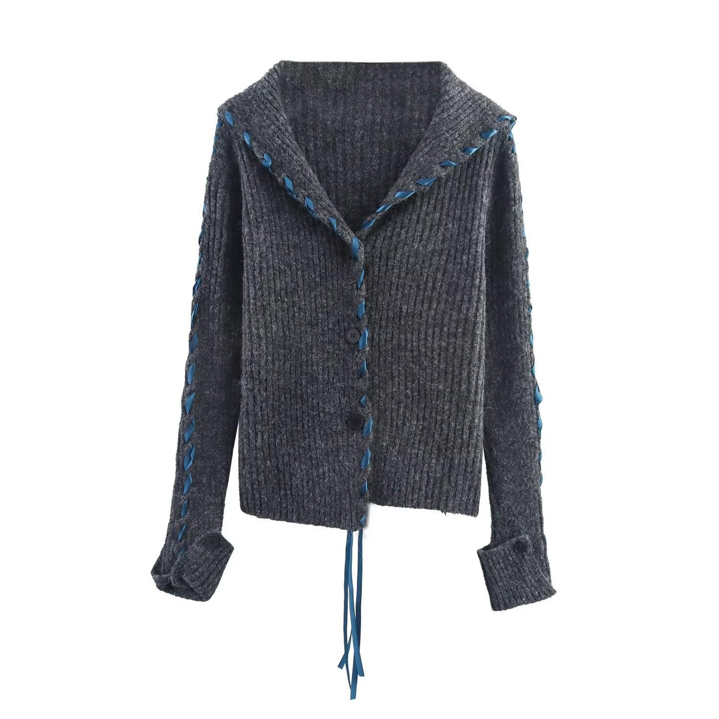 Dames cardigan avec détail de corde innovant Chic und Stil