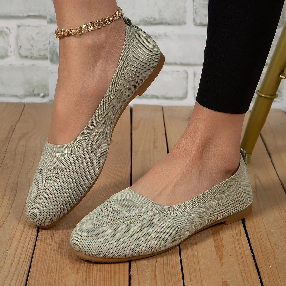 Ballerines pour femmes avec matière supérieure respirante Chic und Stil
