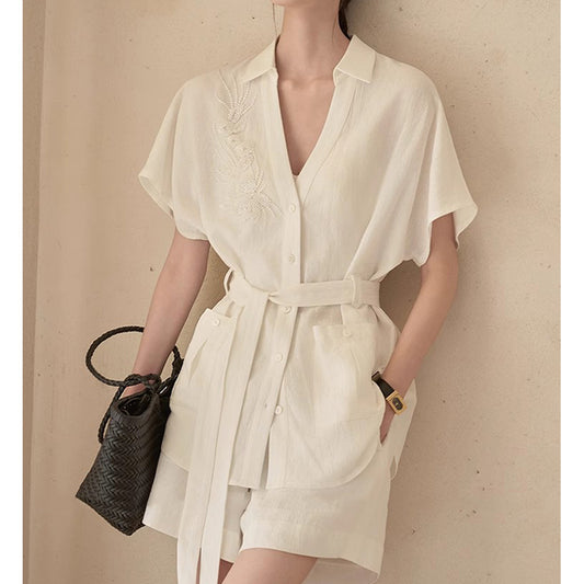 Set Jupe Mini Utility Ajustée pour Femme Chic und Stil